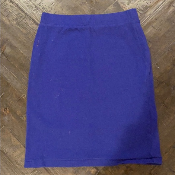 Forever 21 Blue Tight Mini Skirt - Picture 1 of 1